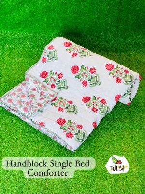 HANDBLOCK SINGLE BED AC Dohar