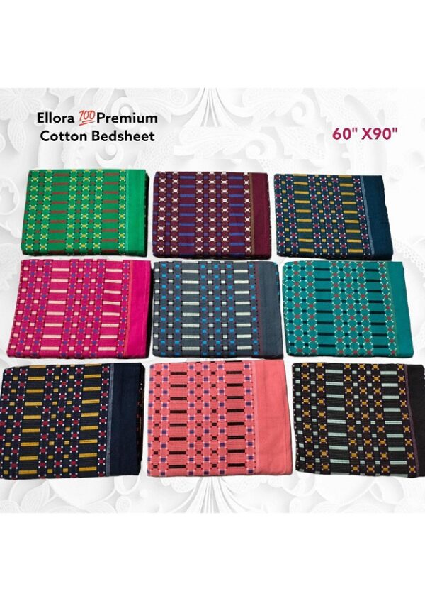 Ellora Premium Cotton Bedsheet