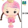Doll Shape Sling Crossbody Bag for Kids – Cute Plush Bunny, Teddy & Unicorn