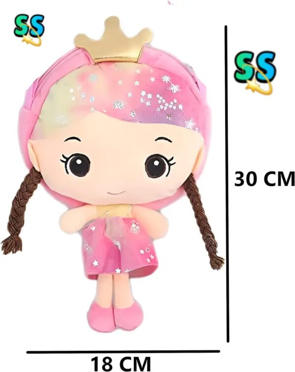 Doll Shape Sling Crossbody Bag for Kids – Cute Plush Bunny, Teddy & Unicorn