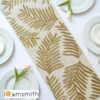 BEADED TABLE RUNNER