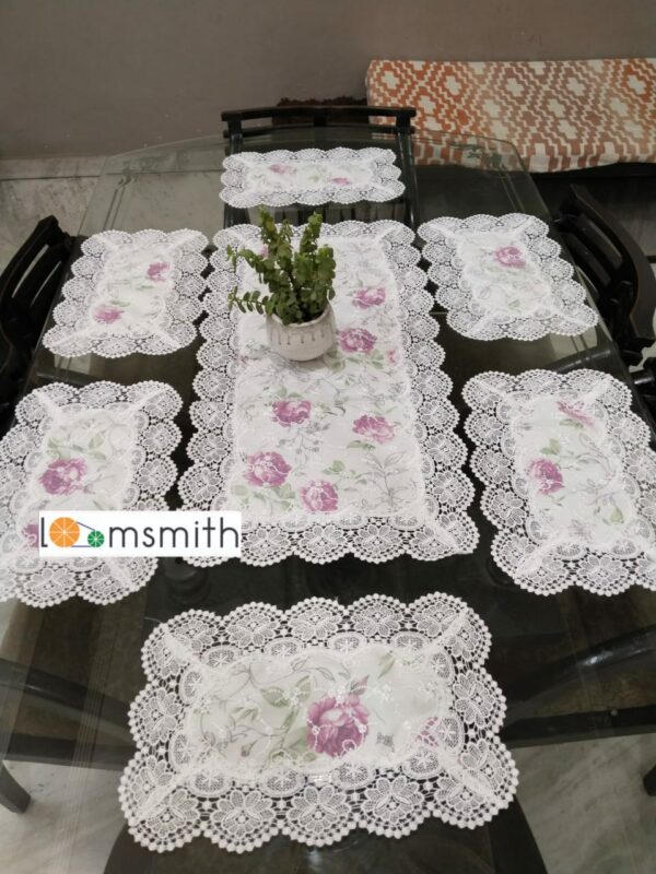 TISSUE NET TABLE MATS +RUNNER COMBO
