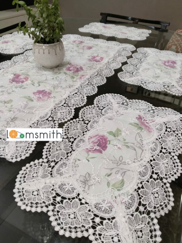 TISSUE NET TABLE MATS +RUNNER COMBO