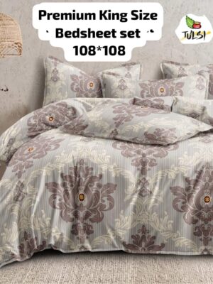 Premium king size bedsheet set
