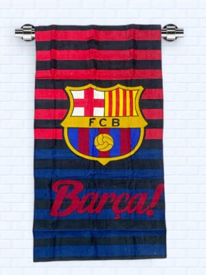 Barcelona And Candy Crush Cotton Full Size Bath Towel