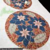 LUXURIOUS BEADS PEARLS STONE WORK DINING MATS