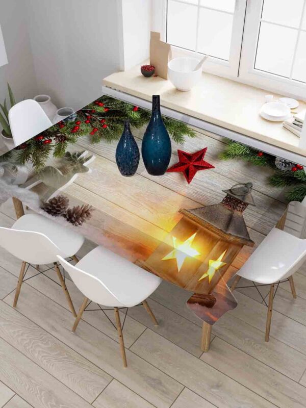 CHRISTMAS TABLE COVERS