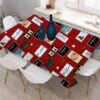 CHRISTMAS TABLE COVERS