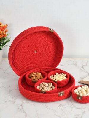 DRY FRUIT TRAY SET