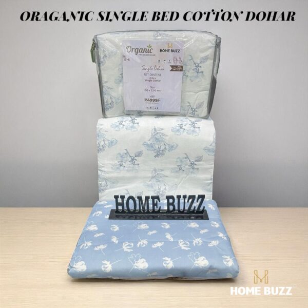 Organic Single bed pure cotton Ac dohar